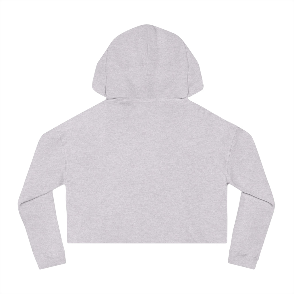 Women's Cropped Hoodie - I'm sorry he's an idiot - funny shirt