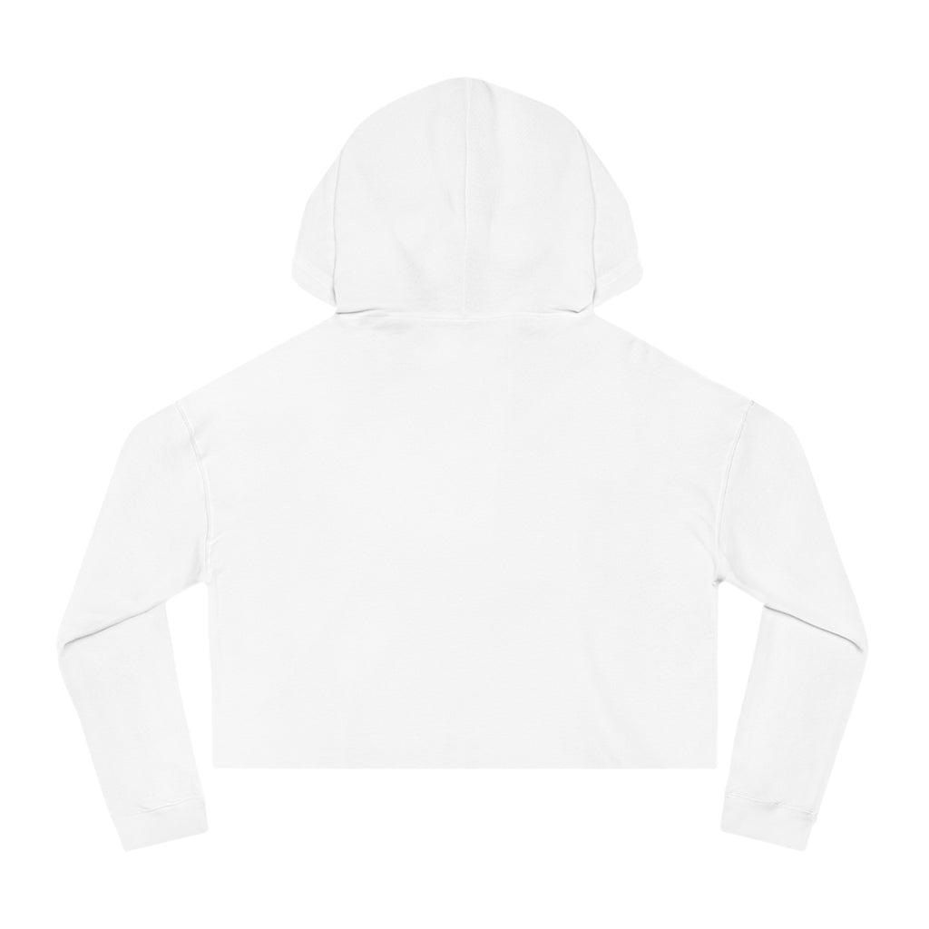 Women's Cropped Hoodie - I'm sorry he's an idiot - funny shirt