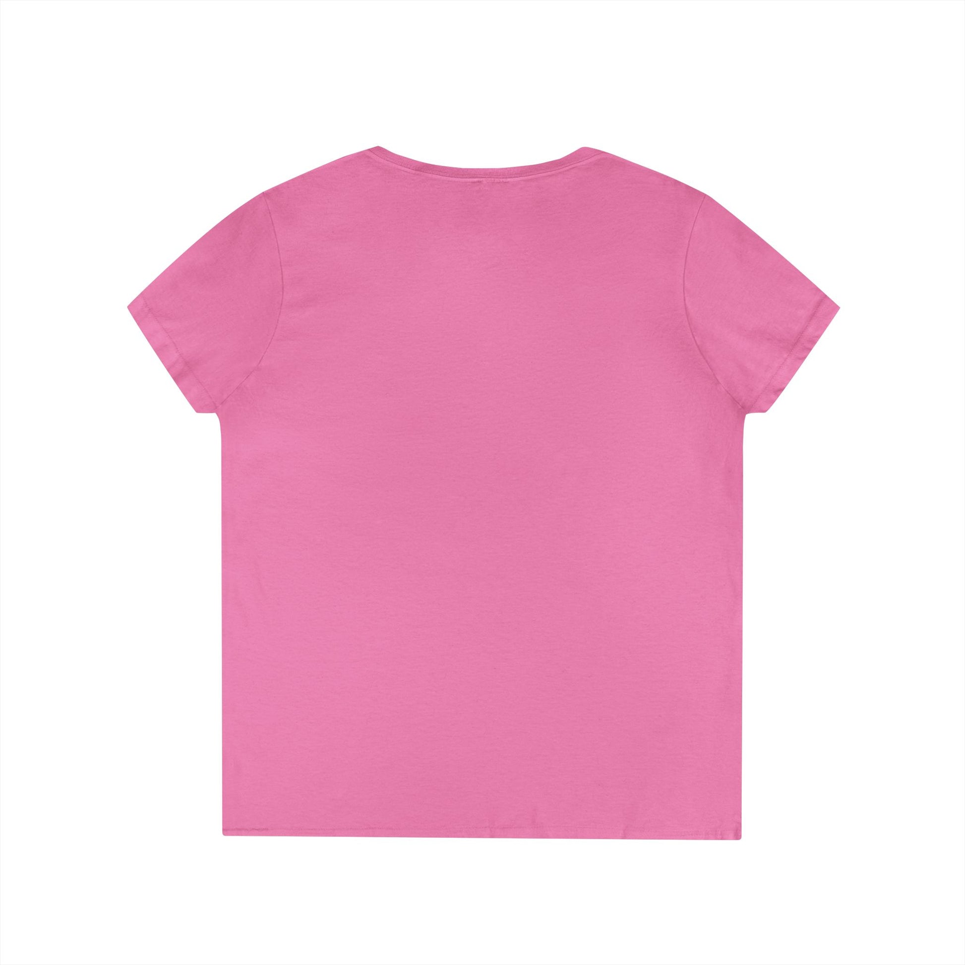 V-Neck T-Shirt Sugary Rim Funny Quote Women's Tee