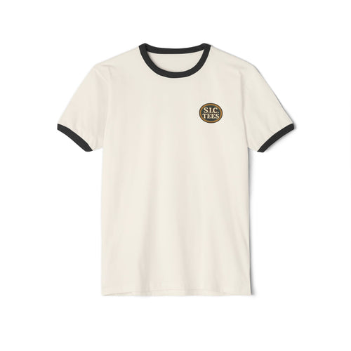 Cursive Retro Ringer Tee