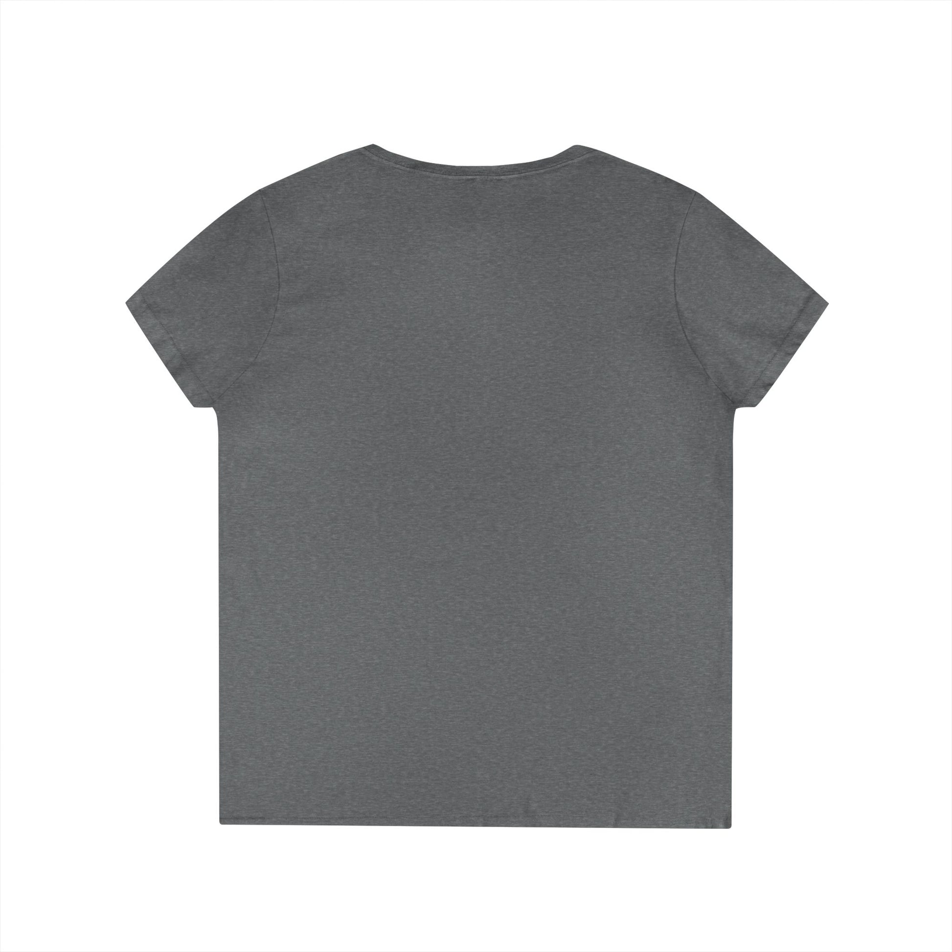 V-Neck T-Shirt Sugary Rim Funny Quote Women's Tee