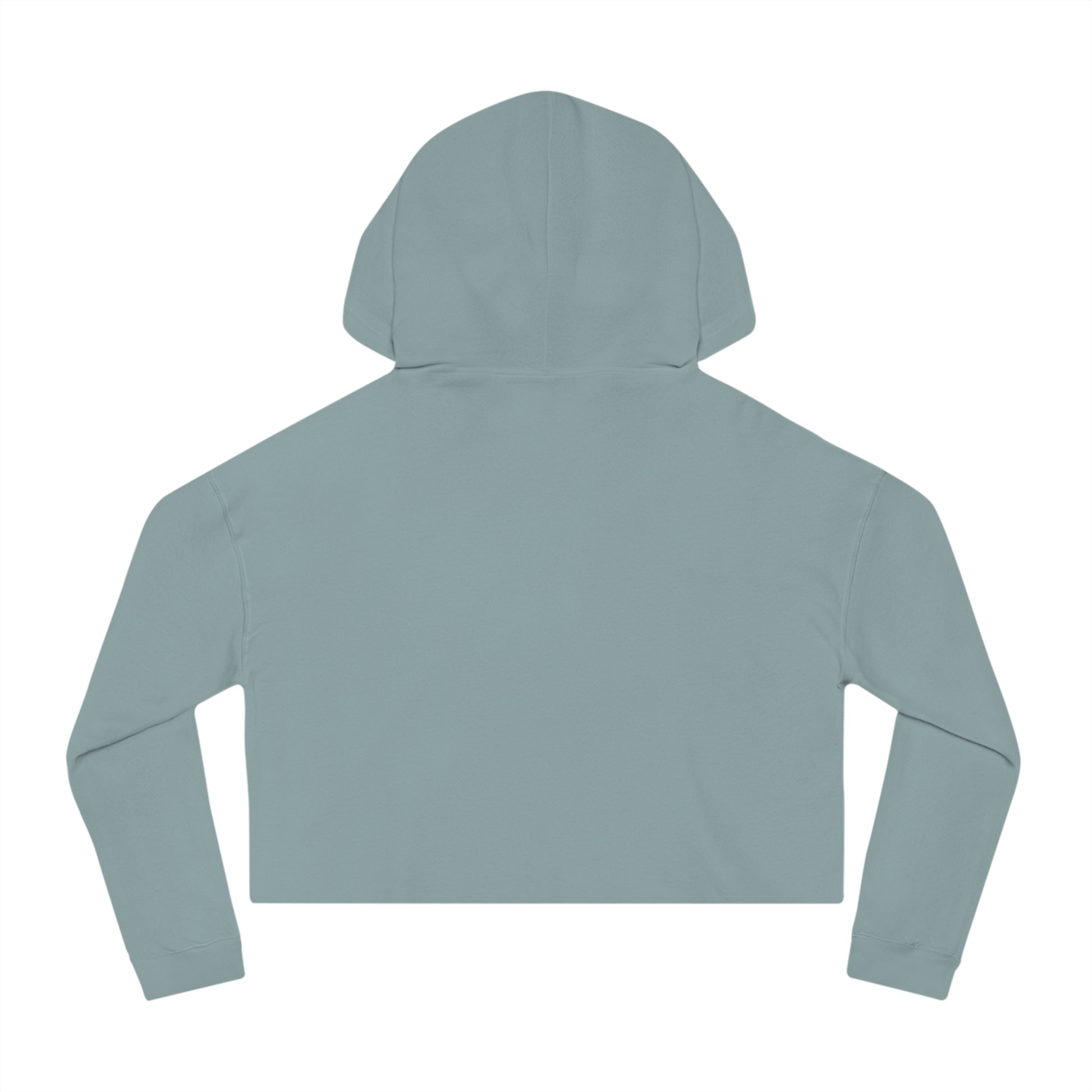 Women's Cropped Hoodie - I'm sorry he's an idiot - funny shirt