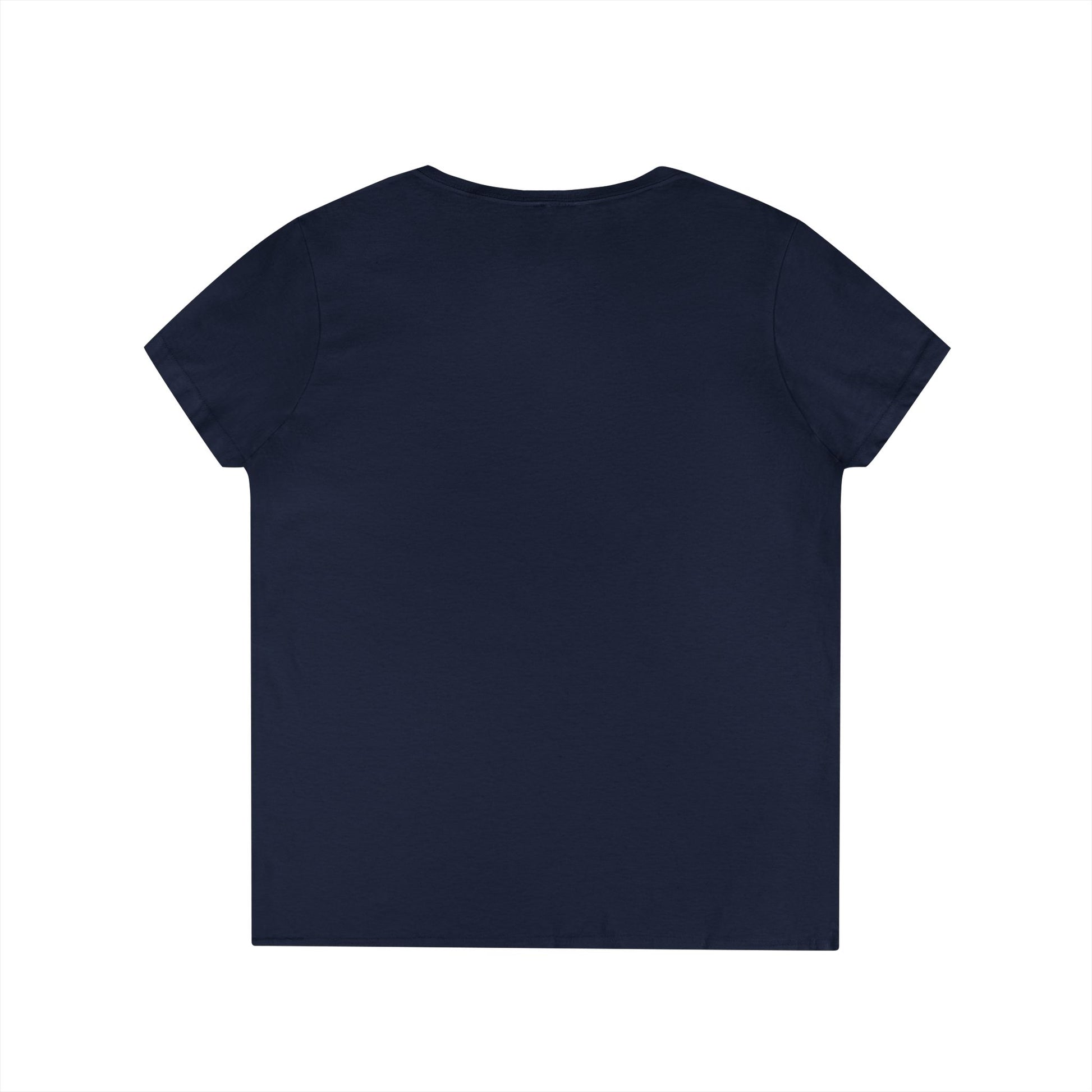 Funny Ladies V-Neck T-Shirt - I'm sorry he's an idiot
